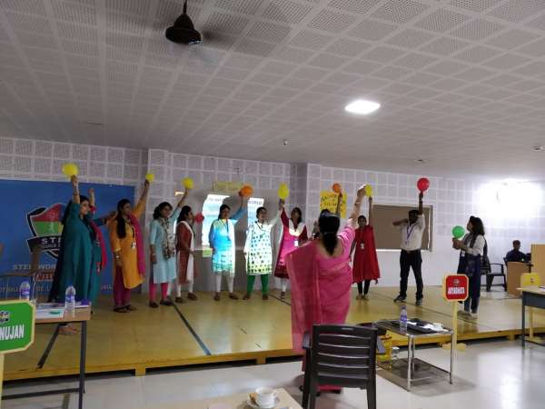 Workshop On ACE Teaching Conducted By Scholastic At STEM World School