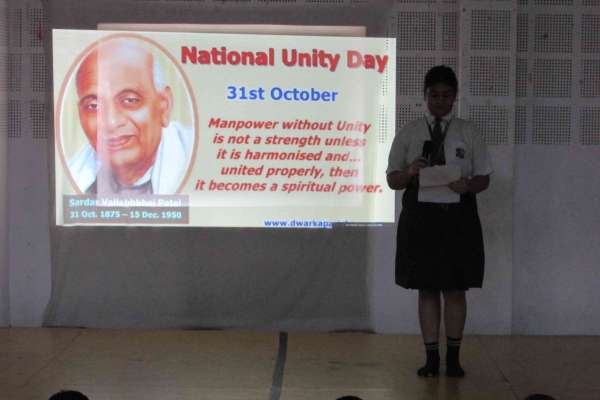 Special Assembly On Ekta Diwas