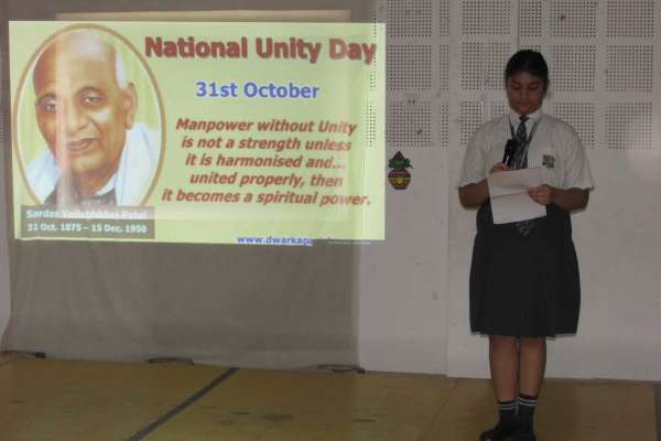 Special Assembly On Ekta Diwas
