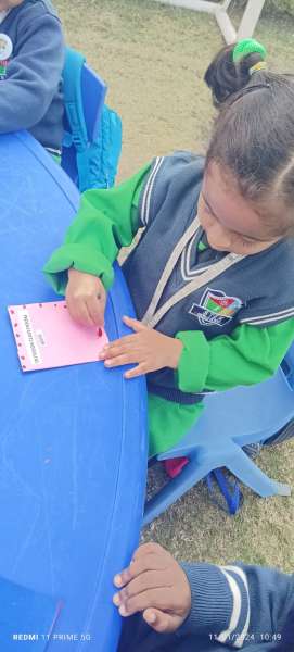 Outdoor Classroom Week for Classes PG - KG