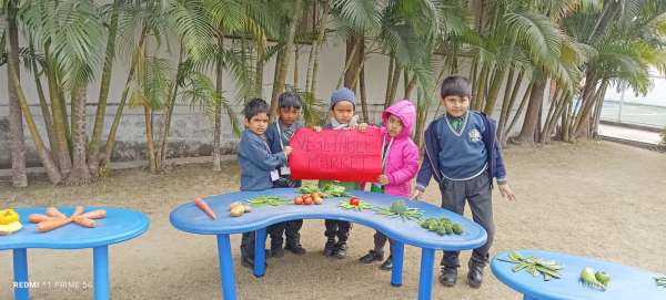Our Vegetable Market for Classes PG - KG