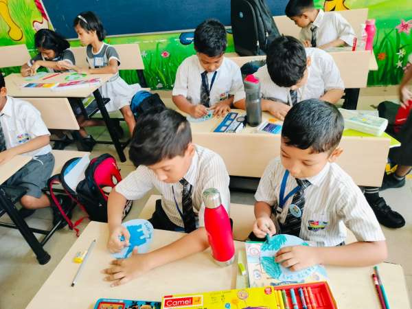 Earth Day Celebration for Classes 1 – 5