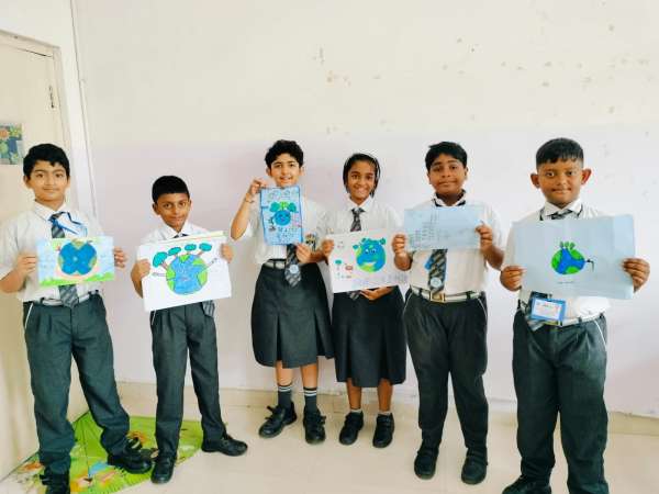 Earth Day Celebration for Classes 1 – 5