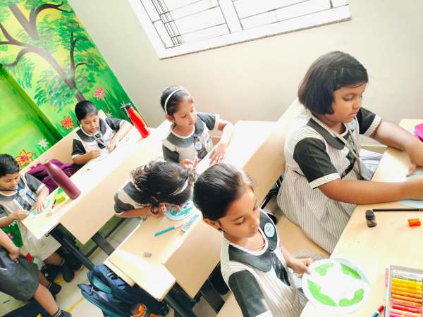 Earth Day Celebration for Classes 1 – 5