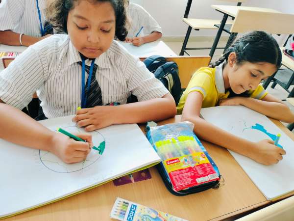 Earth Day Celebration for Classes 1 – 5