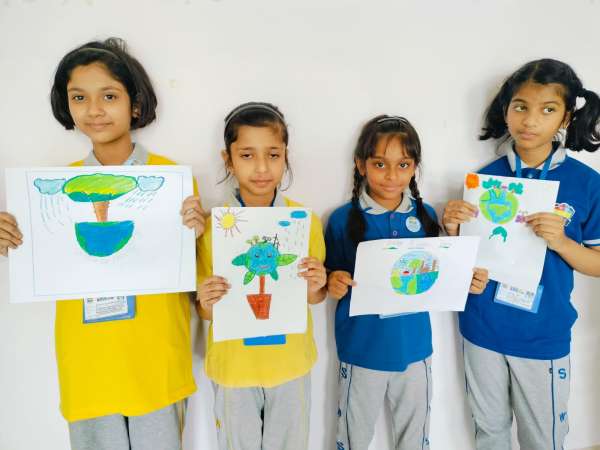 Earth Day Celebration for Classes 1 – 5