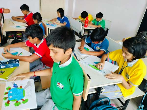 Earth Day Celebration for Classes 1 – 5