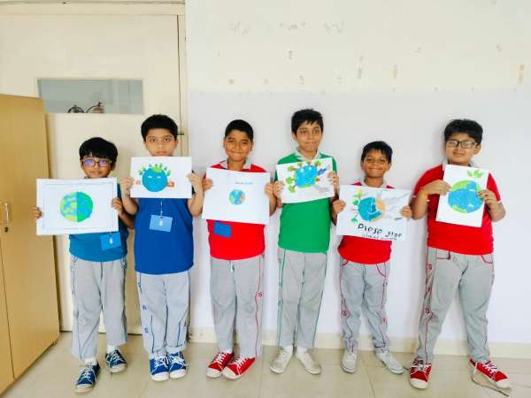 Earth Day Celebration for Classes 1 – 5