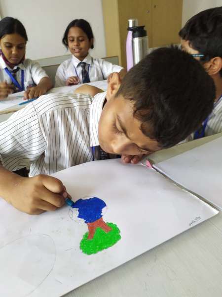 Earth Day Celebration for Classes 1 – 5