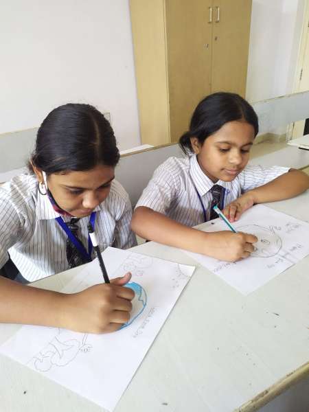 Earth Day Celebration for Classes 1 – 5