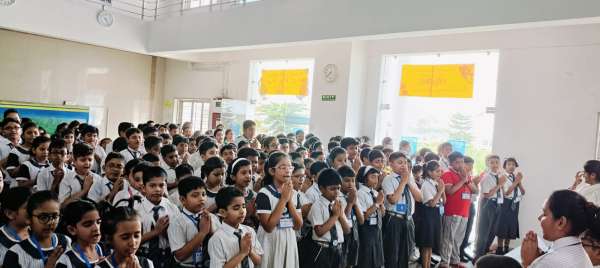 Earth Day Celebration for Classes 1 – 5