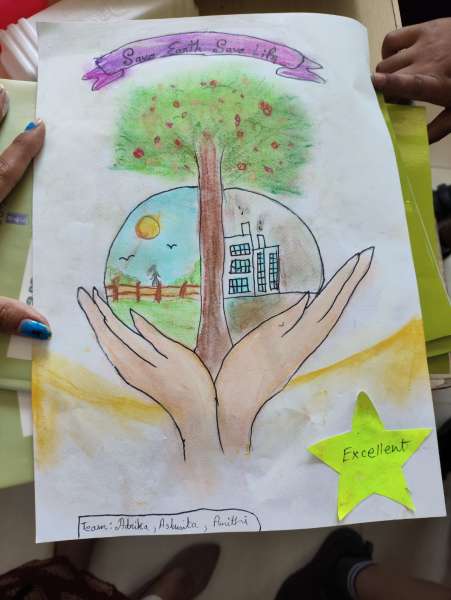 Earth Day Celebration for Classes 1 – 5