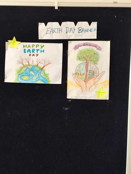 Earth Day Celebration for Classes 1 – 5