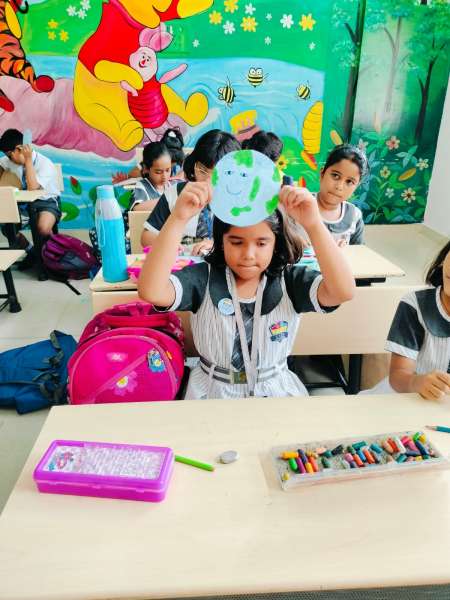 Earth Day Celebration for Classes 1 – 5