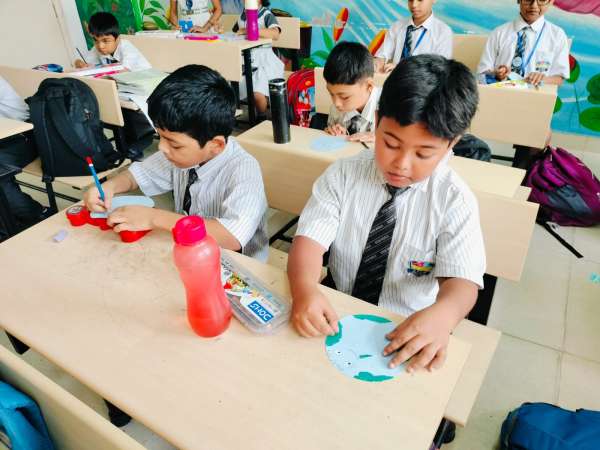 Earth Day Celebration for Classes 1 – 5