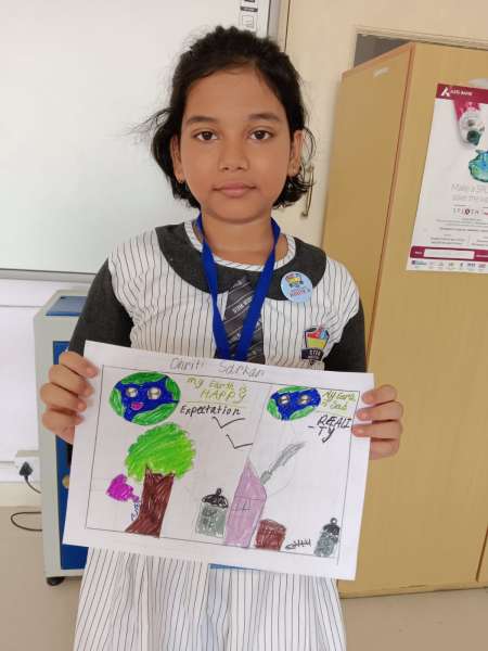 Earth Day Celebration for Classes 1 – 5