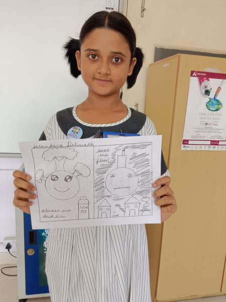 Earth Day Celebration for Classes 1 – 5