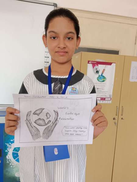 Earth Day Celebration for Classes 1 – 5