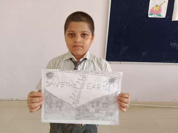 Earth Day Celebration for Classes 1 – 5