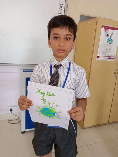 Earth Day Celebration for Classes 1 – 5