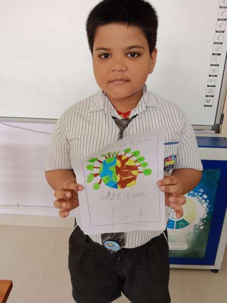 Earth Day Celebration for Classes 1 – 5