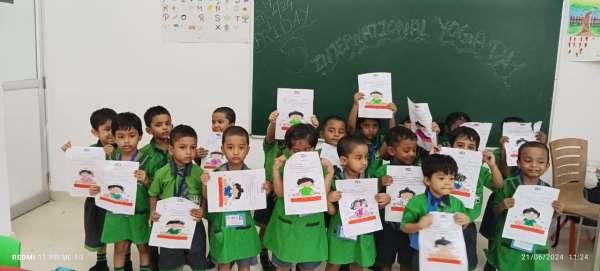 International Yoga Day (P.G. - K.G.)