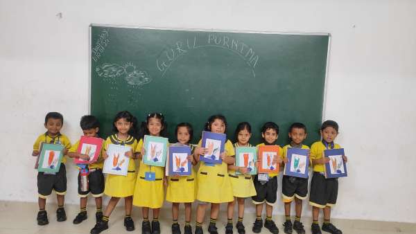 Guru Purnima Celebration Pre Primary (2025)
