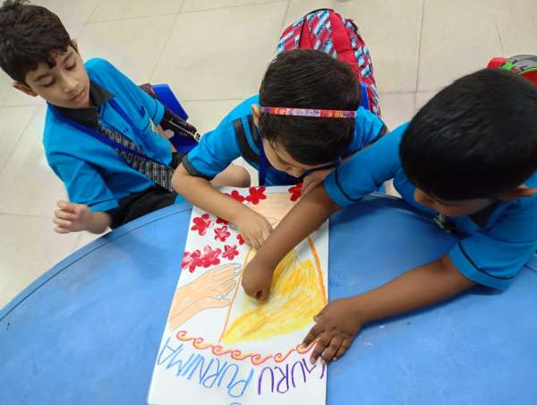 Guru Purnima Celebration Pre Primary (2025)