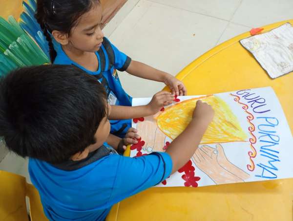 Guru Purnima Celebration Pre Primary (2025)