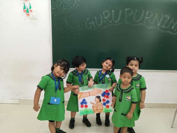 Guru Purnima Celebration Pre Primary (2025)