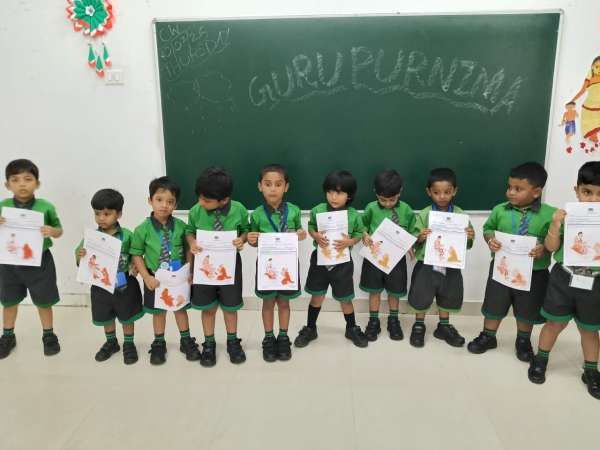 Guru Purnima Celebration Pre Primary (2025)