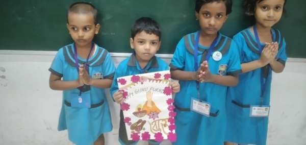 Guru Purnima Celebration Pre Primary (2025)