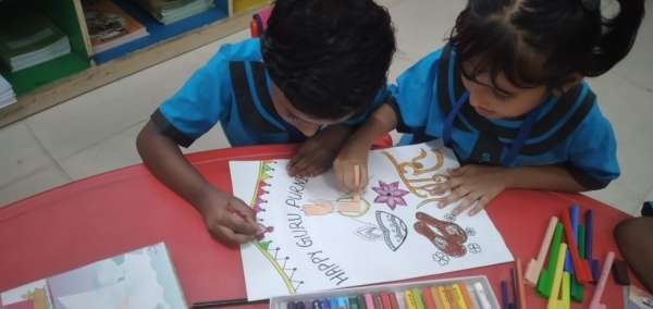 Guru Purnima Celebration Pre Primary (2025)