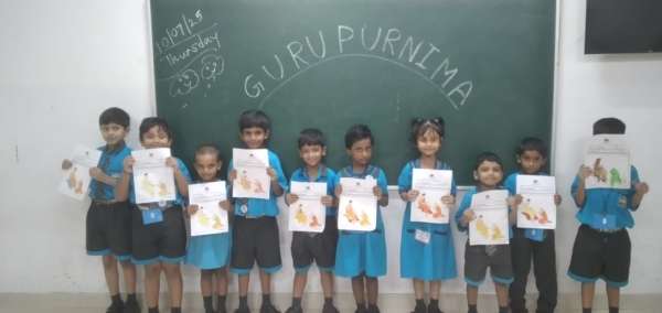 Guru Purnima Celebration Pre Primary (2025)