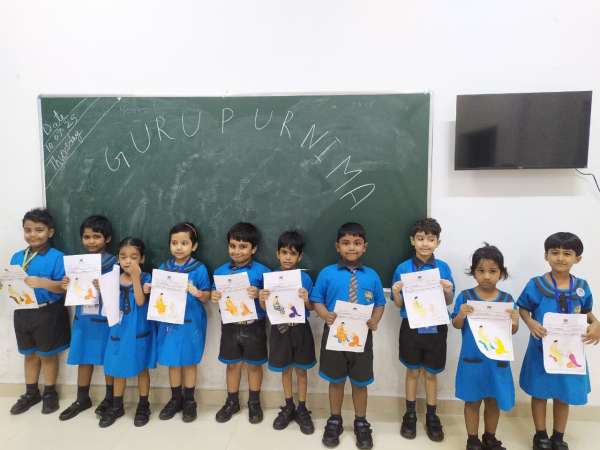 Guru Purnima Celebration Pre Primary (2025)