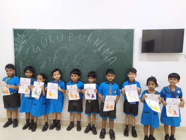 Guru Purnima Celebration Pre Primary (2025)