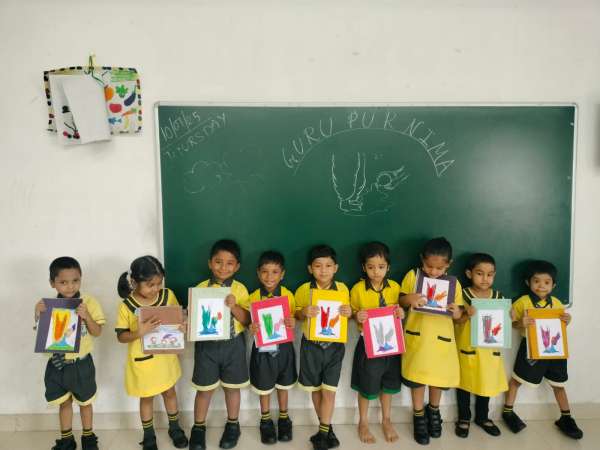 Guru Purnima Celebration Pre Primary (2025)