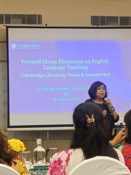 Focused Group Discussion on English Language Teaching organised by Cambridge University Press and Assessment