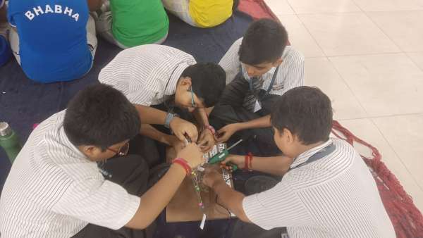Tinkering Activity conducted at STEM World School (2025)