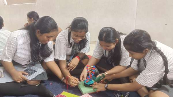 Tinkering Activity conducted at STEM World School (2025)