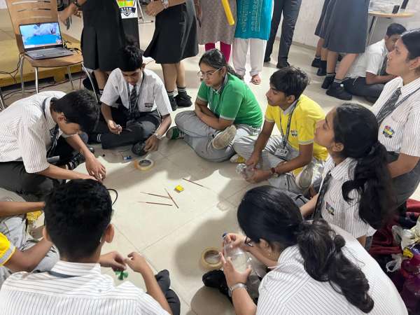 Tinkering Activity conducted at STEM World School (2025)