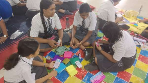 Tinkering Activity conducted at STEM World School (2025)