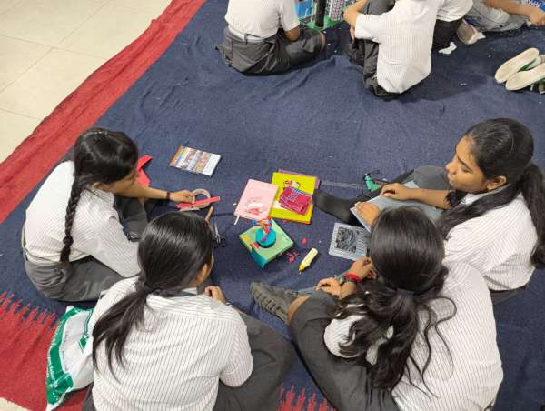 Tinkering Activity conducted at STEM World School (2025)