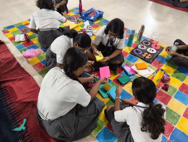 Tinkering Activity conducted at STEM World School (2025)