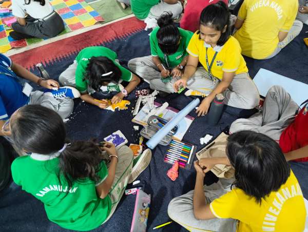 Tinkering Activity conducted at STEM World School (2025)