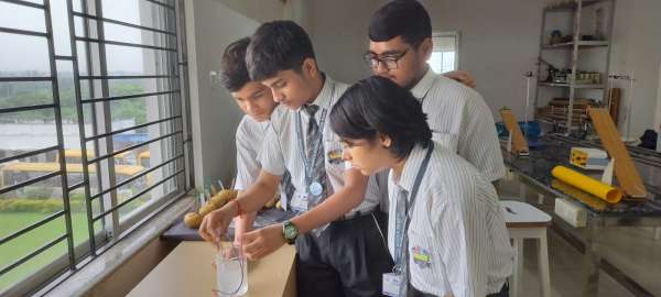 Tinkering Activity conducted at STEM World School (2025)