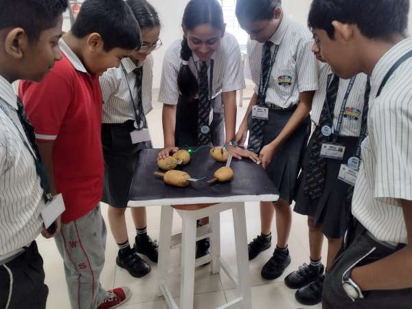 Tinkering Activity conducted at STEM World School (2025)