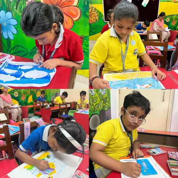 Interhouse Art Competition Classes 1 – 2 (2025)