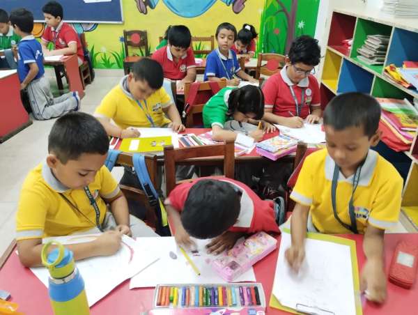 Interhouse Art Competition Classes 1 – 2 (2025)