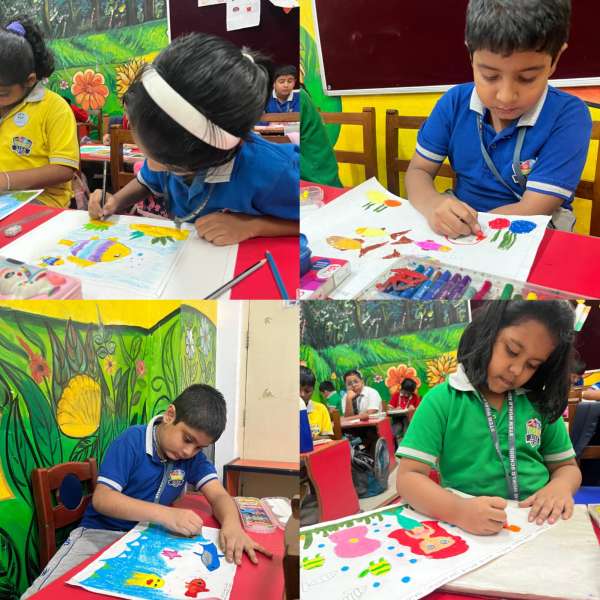 Interhouse Art Competition Classes 1 – 2 (2025)